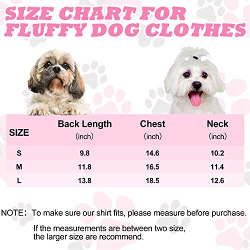 6 חתיכות חולצות כלבים סוודר גור כלבים פרוות