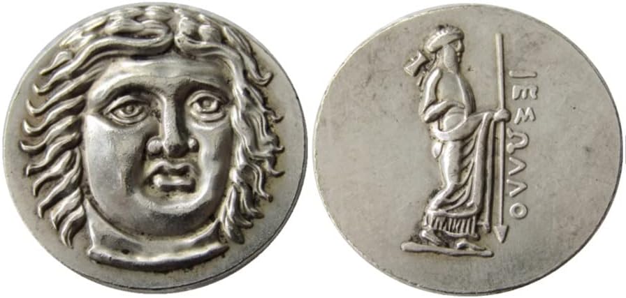 דולר כסף מטבע יווני עתיק עותק זר מטבע זיכרון מצופה כסף G23S