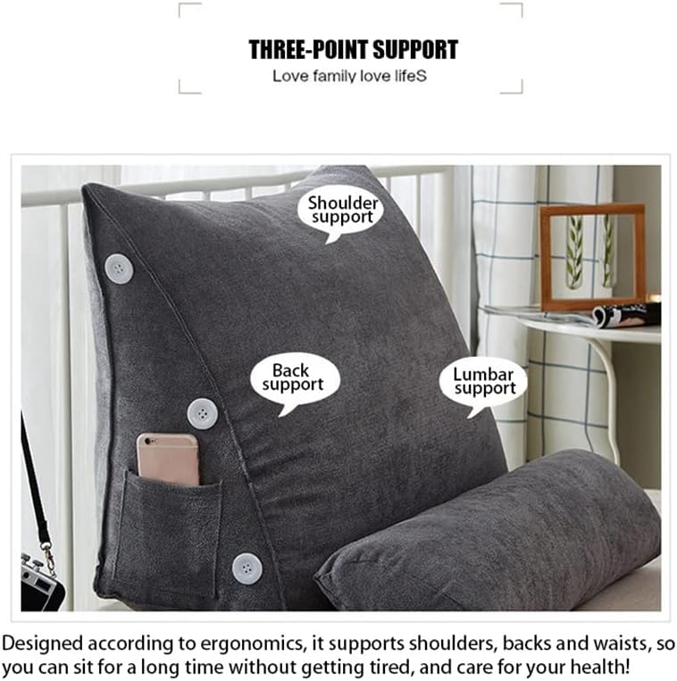 מיטת Czdyuf כרית משולשת כיסא כרית מיטה כיסא המותני הכוסה הכסא עצלן כיסא משרד עצל