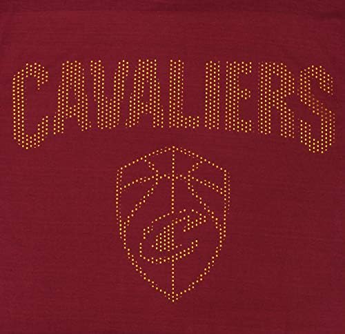 חולצת טריקו מחוררת של שרוול קצר של גברים NBA, קליבלנד קאבלירס xx-large