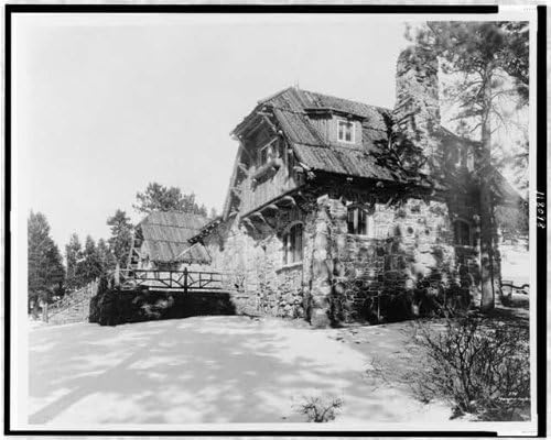 צילום היסטורי-פינדס: עיר, מחוז, בית דרכי דנוור, בניינים, הרי רוקי, לנגר-קופר, 1903