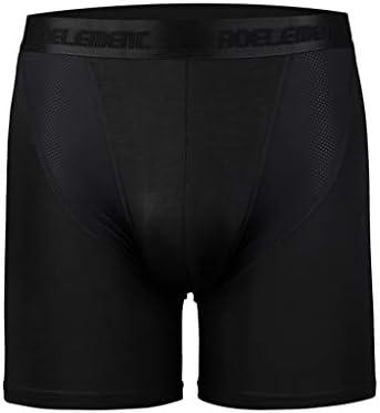 בוקסר לגברים חבילה סקסי אלסטי מכנסיים דק ייבוש גברים של ספורט שטוח לנשימה מהיר ארוך כותנה תחתונים