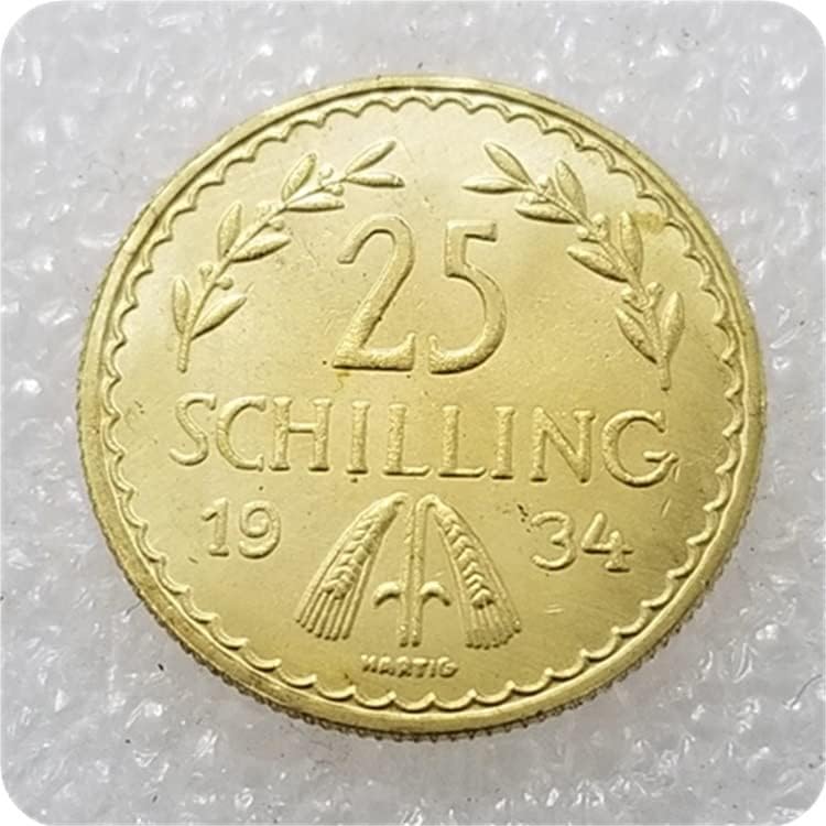 מלאכות עתיקות של צ'ינגפנג 1933,1934 אוסף מטבעות זיכרון של דולרי כסף גרמני*583/584