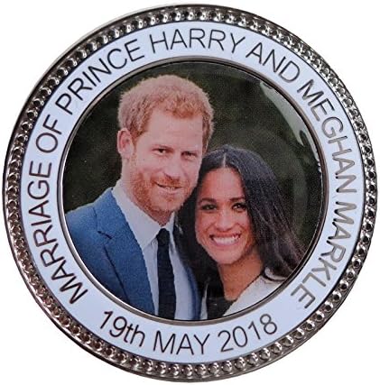 1000 דגלים הנסיך הארי ומגהאן מרקל רויאל חתונה מדליית מטבעות זיכרון - ארגזים -ארגזים