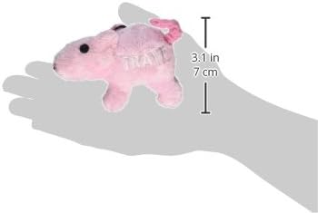 COPA JUDAICA CHEWISH FREAT 7 על גבי מגש חזירים בגודל 9 אינץ 'צעצוע כלב קטיפה, קטן
