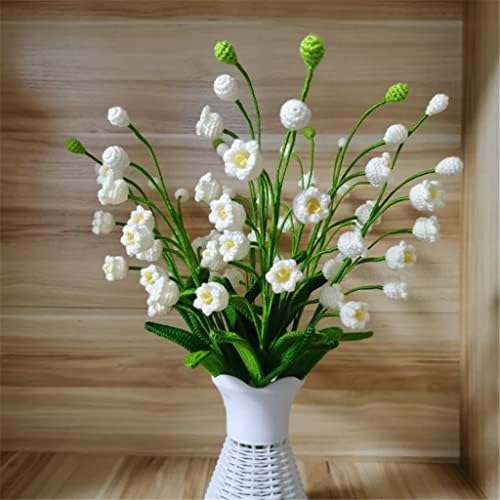 ולנוטה 10 יח ' חבילה יד סרוג חוט סרוגה שושן של עמק פרחים מלאכותיים זר עבור בית תפאורה גן
