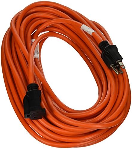 Prime Wire & Cable EC501630 50 מטר 16/3 SJTW חוט הרחבה בינוני, כתום