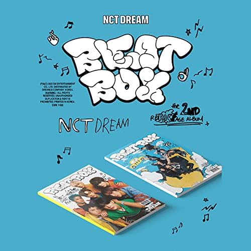 NCT DREAM האלבום השני BEAT BOX BOX SET SET גרסה