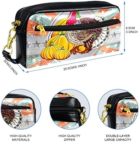 תיק קוסמטי של TbouoBt לנשים, תיקי איפור מרווחים לטיול טאלה מתנת נסיעות, צבעי חום בצבע חום פסחא