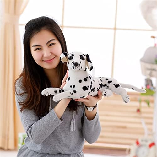Miquanggo בובות קטיפה כרית כלבים קטיפה צעצוע נקודה כלב בובה כרית כרית בובת מתנה ליום הולדת ילדה