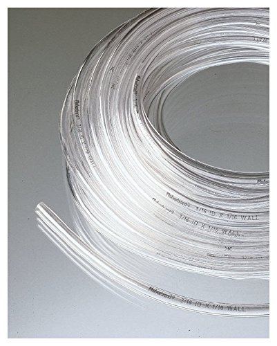 פישר מדעי 14-169-7B פישרברנד צינורות ברורים, PVC, 0.0625 עובי קיר, 0.3125 קוטר, 50 'אורך
