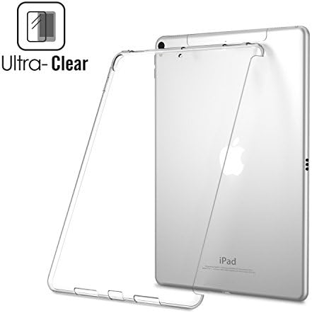 ATIC CASE FIT חדש IPAD AIR 10.5 2019/iPad Pro 10.5 2017, פרימיום רך TPU שקוף כיסוי גב גומי עור פגוש גמיש, Crystal Clear