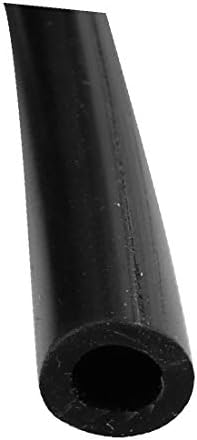 X-deree 6 ממ x 10 ממ Dia עמיד סיליקון צינור צינור צינור צינור צינור שחור באורך 2 מטרים (Tubería de tubo de silicona aspanten