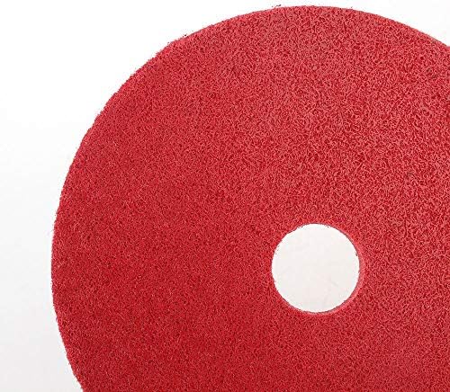 10 יחידות 6 אדום ניילון סיבי גלגל הגעלה מרוט כרית עבור רוטרי כלי עבור עץ ופלסטיק וכו' מגוון רחב של חומר את משטח ליטוש