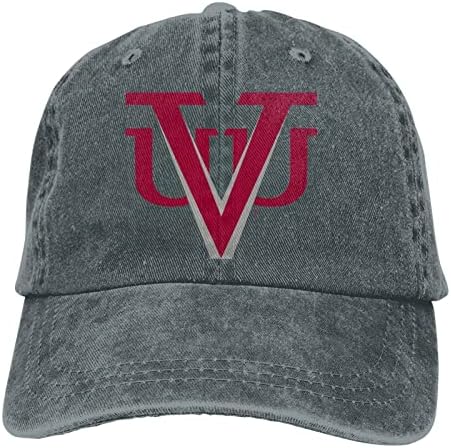 וירג ' יניה יוניון אוניברסיטת לוגו קלאסי קאובוי כובע מתכוונן בייסבול כובע יוניסקס מזדמן ספורט כובע