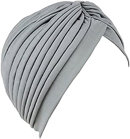 כובע טורבן קלאסי קלאסי הפוך בצורת V צבע מוצק מראש עטיפה ראשית כובע שינה פשוט פרופיל נמוך