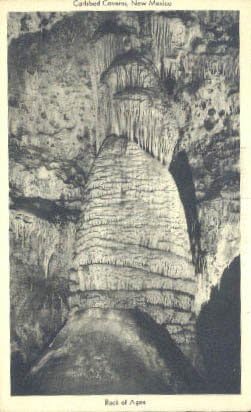 מערות קרלסבד, גלויה של ניו מקסיקו