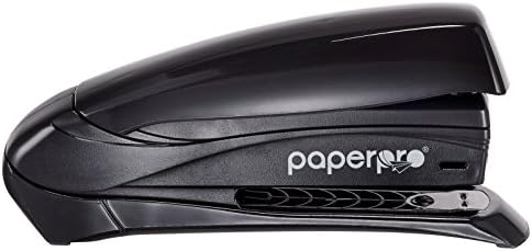 PaperPro - 1425 - השראה 20 מהדק שולחני, 20 גיליונות, פסים מלאים, שחור