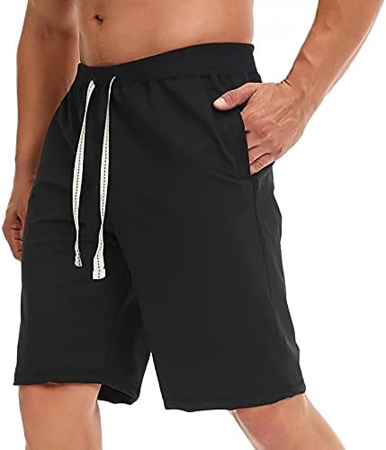מכנסי אימון לגברים של RTRDE מכנסיים קצרים משוחררים פלוס גודל קיץ חמש מכנסיים מזדמנים במכנסי חוף מכנסיים קצרים אתלטיק