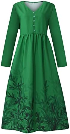 שמלות כלה של נוקמופו לנשים כפתור מזדמן בצבע אחיד מודפס שמלת שרוול קצרה רופפת קטנה