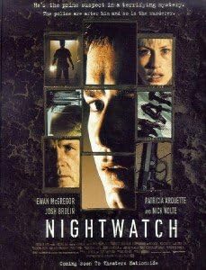 Nightwatch - 27 X40 פוסטר הסרט המקורי פוסטר One Shee גיליון EWAN MCGREGOR 1998