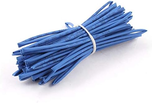 X-deree כחול 6 מטר באורך 2 ממ דיא חום צינור צינור צינור כווץ יחס צינור 2: 1 (tubi termorestringibili con tubo termorestringente a diaframma