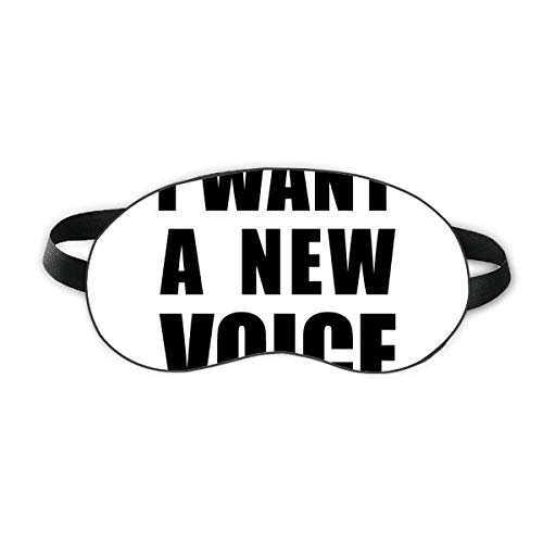 אני רוצה קול חדש מגן עין שינה עין רך עיוור עיוורון גוון עיוור
