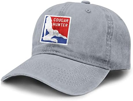 יוניסקס למבוגרים בציר מתכוונן בייסבול כובע ג ' ינס כובע קוגר האנטר חדש נהג משאית כובעים
