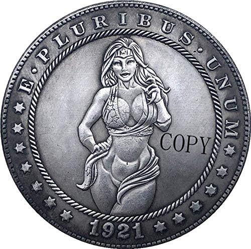 אתגר מטבע הובו ניקל 1921-D ארהב מורגן דולר מטבע עותק סוג 170 אוסף מטבע מטבע מטבע מטבע מטבע מטבע חידוש