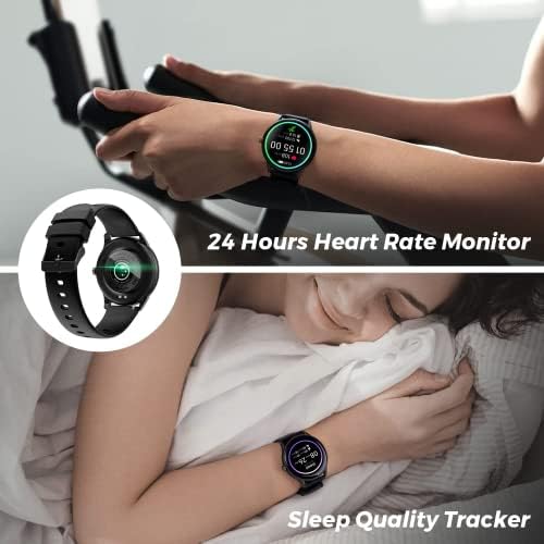 Smartwatch Spo2 שעון חכם לגברים נשים, Tracker Tracker 13 מצבי ספורט צג דופק צג שינה וחוגות הניתנות להתאמה אישית IP68 תואם לטלפונים אנדרואיד