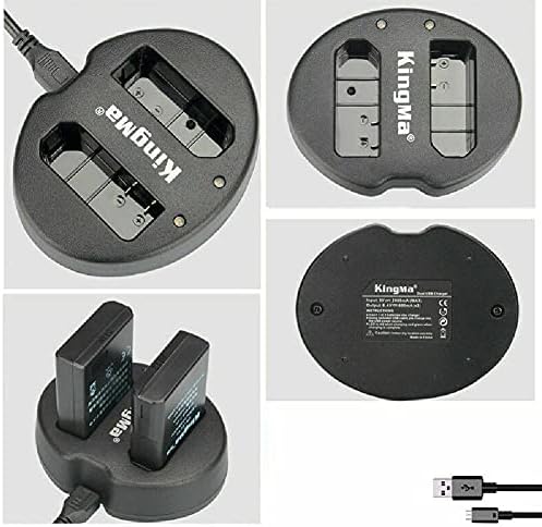 1*EN-EL14 EN EL14 EN-EL14A מטען כפול USB עבור ניקון מצלמה דיגיטלית חלק אביזר