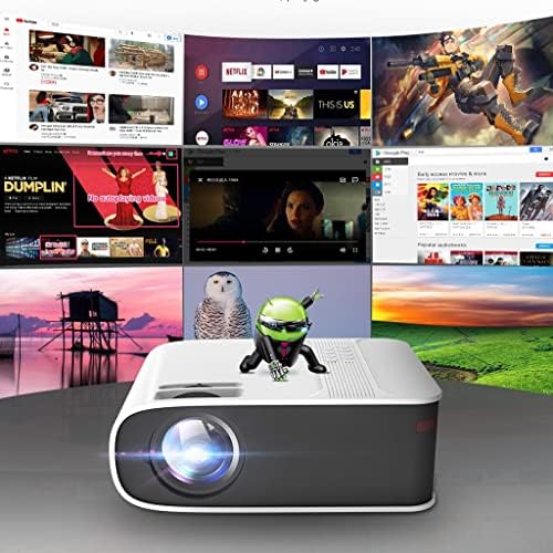 XDCHLK W32 מיני מקרן מלא 1080p אנדרואיד 10 תמיכה 4K פענוח וידאו מקרן LED Beamer קולנוע ביתי לקולנוע טלפוני