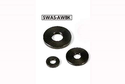 WXB מותג SWAS-10-12-3-AWBK נירוסטה שחור כביסה מתכת מכונת כביסה מתכתית-מיוצר ביפן-חבילה של נירוסטה אחת כמות מכונת כביסה מתכתית: חבילה של