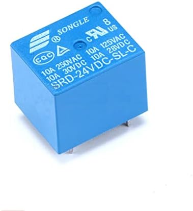 Yaymer 30 PCS מקורי SRD-24VDC-SL-C T73 24V 10A 5PIN DC POWER ממסר סוג PCB סוג